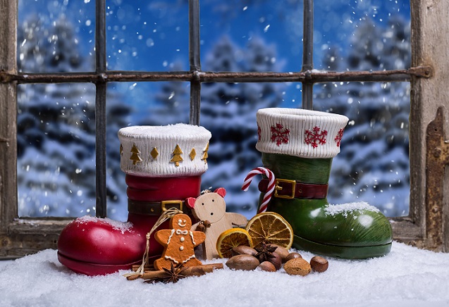 Individuelle weihnachtsdeko für die fensterbank: selbermachen ist ...