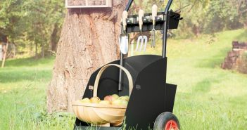 Hochwertige Materialwahl und Verarbeitung sichern GARDY Gartencaddy dauerhafte Qualität Vielseitiger GARDY Gartencaddy organisiert Gartenwerkzeuge effizient, sicher und (Foto: Max Knobloch Nachf. GmbH)