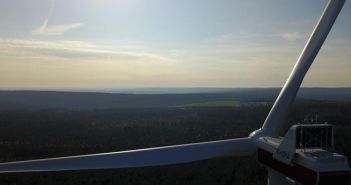 Windpark Grömbach produziert jährlich 16.600 MWh sauberen Strom (Foto: Andre Klebe, Vestas Wind Systems A/S)