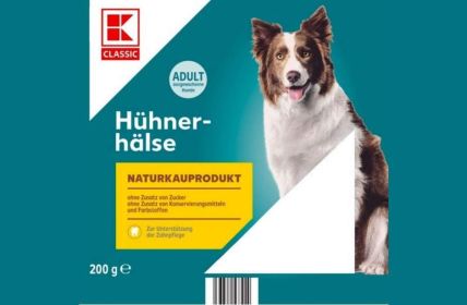 DOGS NATURE ruft K Classic Hühnerhälse wegen Salmonellen (Foto: DOGS NATURE GmbH)