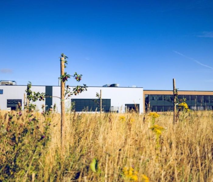 Die Produtionsst&auml;tte der Gebr. Schr&ouml;der GmbH (Foto: Gebr. Schr&ouml;der GmbH, Original L&Ouml;WE)