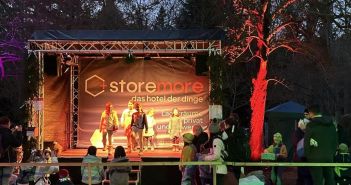Jenaer Lichtergarten mit storemore begeistert Besucher im (Foto: Selbstlagerbox GmbH)