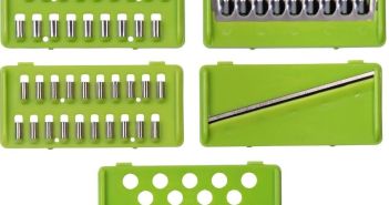 16in1 Gemüsezerkleinerer vereint Mandoline, Hobel, Reibe und effizienten (Foto: PEARL GmbH)